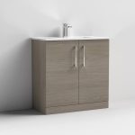 800mm Floor Standing 2 Door Vanity & Basin 2 - Image 7
