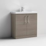 800mm Floor Standing 2 Door Vanity & Basin 3 - Image 7