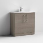 800mm Floor Standing 2 Door Vanity & Basin 4 - Image 7