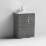 600mm Floor Standing 2 Door Vanity & Basin 1 - Image 12