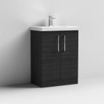 600mm Floor Standing 2 Door Vanity & Basin 1 - Image 13