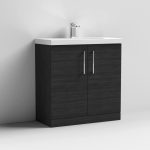 800mm Floor Standing 2 Door Vanity & Basin 3 - Image 10