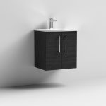 500mm Wall Hung 2 Door Vanity & Basin 4 - Image 10