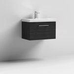 600mm Wall Hung 1 Drawer Vanity & Basin 1 - Image 10
