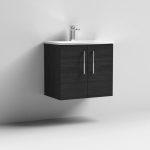 600mm Wall Hung 2 Door Vanity & Basin 4 - Image 10
