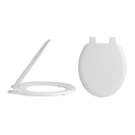 Traditional Toilet Seat Plastic Hinges
