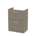 Arno 600mm Floor Standing 2-Drawer Unit - Image 5