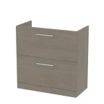 Arno 800mm Floor Standing 2-Drawer Unit - Image 5
