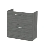 Arno 800mm Floor Standing 2-Drawer Unit - Image 3