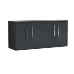 Arno 1200mm Wall Hung 4-Door Unit - No Worktop - Image 5