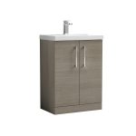 600mm Floor Standing 2 Door Vanity & Basin 3 - Image 6