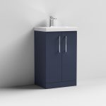 500mm Floor Standing 2 Door Vanity & Basin 3 - Image 7