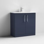 800mm Floor Standing 2 Door Vanity & Basin 4 - Image 6