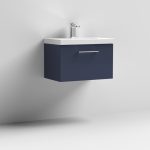 600mm Wall Hung 1 Drawer Vanity & Basin 3 - Image 5