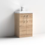 500mm Floor Standing 2 Door Vanity & Basin 1 - Image 9
