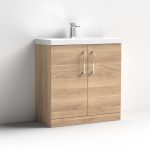 800mm Floor Standing 2 Door Vanity & Basin 3 - Image 8