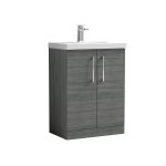 600mm Floor Standing 2 Door Vanity & Basin 3 - Image 8