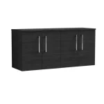 Arno 1200mm Wall Hung 4-Door Unit - No Worktop - Image 3