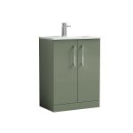 600mm Floor Standing 2 Door Vanity & Basin 2 - Image 4