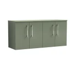 Arno 1200mm Wall Hung 4-Door Unit - No Worktop - Image 4