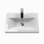 500mm Floor Standing 2-Door Vanity & Ceramic Basin - Image 2