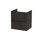 500mm Wall Hung 2 Drawer Unit (385 Deep) - Image 4