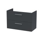 Arno 800mm Wall Hung 2-Drawer Unit - Image 3