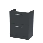 Arno 600mm Floor Standing 2-Drawer Unit - Image 2