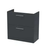 Arno 800mm Floor Standing 2-Drawer Unit - Image 8