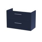 Arno 800mm Wall Hung 2-Drawer Unit - Image 5