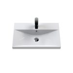 600mm Wall Hung 2 Drawer Vanity & Basin 3 - Image 2