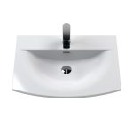 Furniture Curved Ceramic Basin 1 Tap Hole 600mm