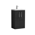 500mm Floor Standing 2-Door Vanity & Ceramic Basin - Image 11