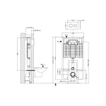 Cisterns Round Dual Flush Push Button - Image 3