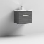 500mm Wall Hung Vanity With Basin 2 - Image 3