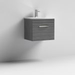500mm Wall Hung Vanity With Basin 4 - Image 3