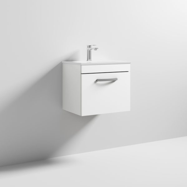 500mm Wall Hung Vanity With Basin 2