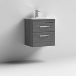 500mm Wall Hung Vanity With Basin 4 - Image 3