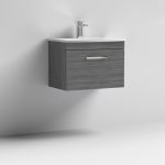 600mm Wall Hung Vanity With Basin 4 - Image 3