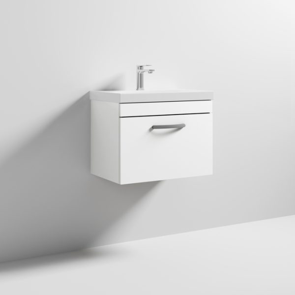 600mm Wall Hung Vanity With Basin 3