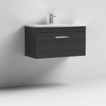 800mm Wall Hung Vanity With Basin 4 - Image 4