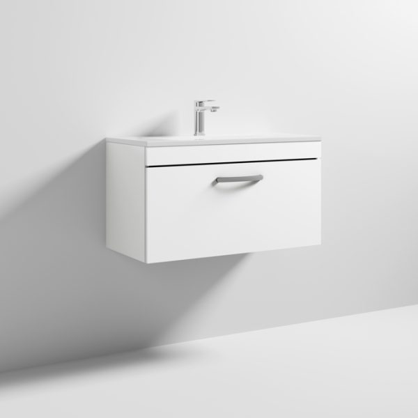 800mm Wall Hung Vanity With Basin 2