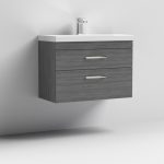 800mm Wall Hung Vanity With Basin 3 - Image 3