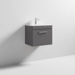 500mm Wall Hung Vanity With Basin 2 - Image 2