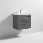 600mm Wall Hung Vanity With Basin 3 - Image 2