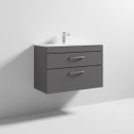 800mm Wall Hung Vanity With Basin 2 - Image 2