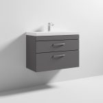 800mm Wall Hung Vanity With Basin 3 - Image 2