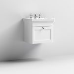 500mm Wall Hung 1-Drawer Vanity & Basin 3TH