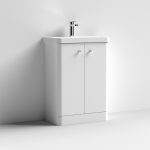 600mm Floor Standing 2-Door Vanity & Basin