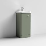 400mm Floor Standing 1-Door Vanity & Basin - Image 3